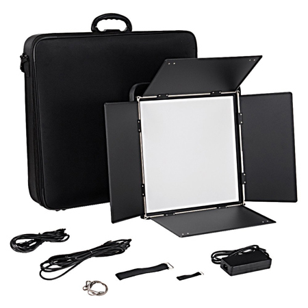 Fotodiox C-818ASV 18x18" Square Pro FlapJack Studio 1.5x1.5 Bi-Color LED Light
