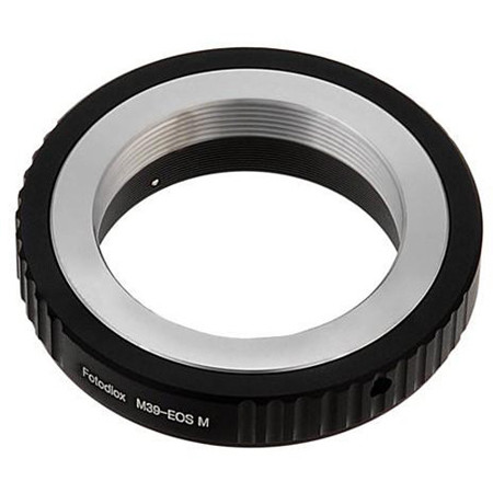 Fotodiox Lens Mount Adapter for M39/L39 Screw SLR Lens to Canon EF-M Camera