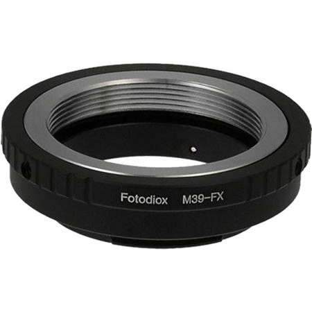 Fotodiox Lens Mount Adapter, M39/L39 Screw SLR Lens to Fuji X 