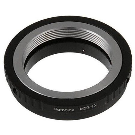 Fotodiox Lens Mount Adapter, M39/L39 Screw SLR Lens to Fuji X-Series Camera
