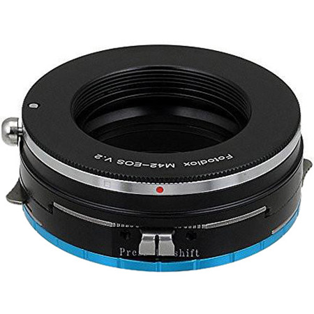Fotodiox Pro Lens Mount Shift Adapter, M42 Type 2 Screw Lens to Fuji X Camera