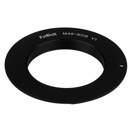 Fotodiox Pro Lens Mount Adapter, M42 Type 1 Screw Lens to Canon EF, EF-S Camera