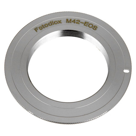 Fotodiox Pro Lens Mount Adapter, M42 Type 1 Screw SLR Lens to Canon EF, EF-S