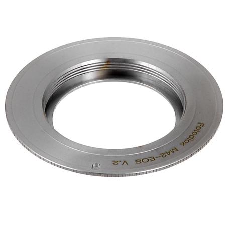 Fotodiox Pro Lens Mount Adapter for M42 Type 2 Screw SLR Lens to Canon EF, EF-S