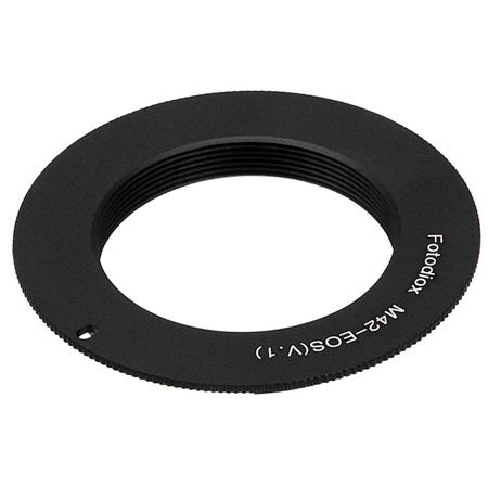 Fotodiox Lens Mount Adapter,M42 Type 1 Screw SLR Lens to Canon EF/EF-S w/Gen v10