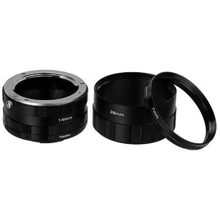 Fotodiox Macro Extension Tube Set for Canon EOS M (EF-M) Mount