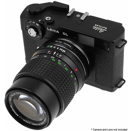 Fotodiox Mount Adapter for Minolta MD/MC/SR Rokkor Lens to Leica M-Series  Camera