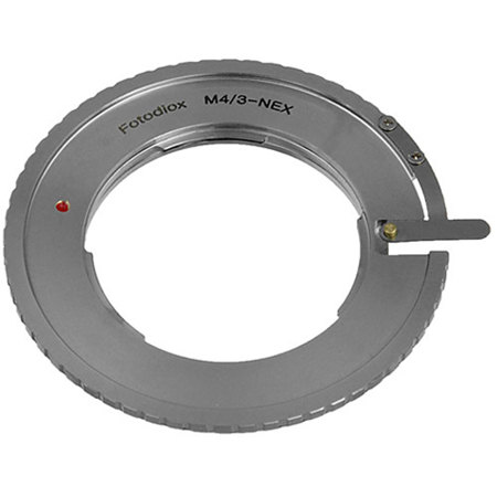 Fotodiox Lens Mount Adapter, Micro Four Thirds Lenses to Sony NEX E-Mount Camera