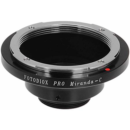 Fotodiox Pro Lens Mount Adapter – Miranda Lens To Sony E-Mount (NEX, Alpha A7, A6000 Series) For Manual Focus & Aperture