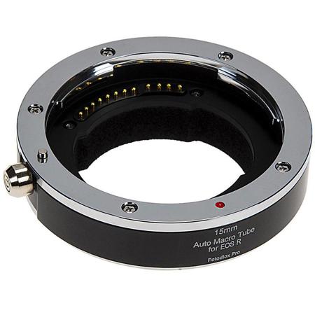 Fotodiox Pro 15mm Automatic Macro Extension Tube for Canon RF Mount MILC Cameras