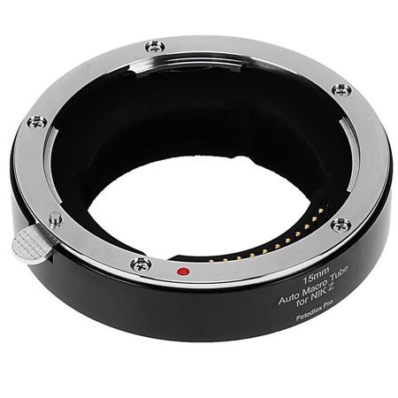Fotodiox Pro 15mm Automatic Macro Extension Tube for Nikon Z-Mount MILC Cameras