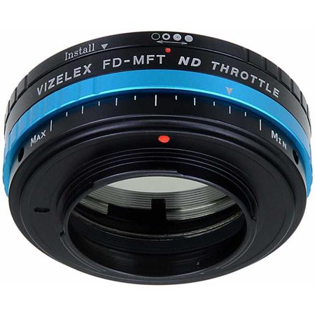 Fotodiox Vizelex ND Throttle Adapter for Canon FD Lens to Micro 4/3 Cameras