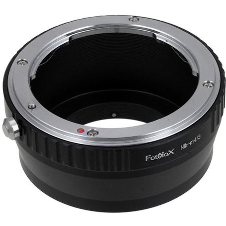 Fotodiox Lens Mount Adapter for Nikon Nikkor F Mount D/SLR Lens to Micro Four Thirds (MFT, M4/3) Mount Mirrorless Camera Body