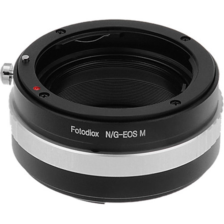 Fotodiox Lens Mount Adapter for Nikon F Mount G-Type Lens to Canon EF-M Camera