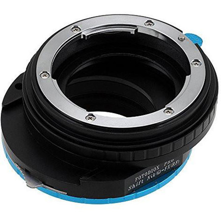 Fotodiox Pro Lens Shift Adapter for Nikon F Mount G-Type Lens to Fuji X Camera