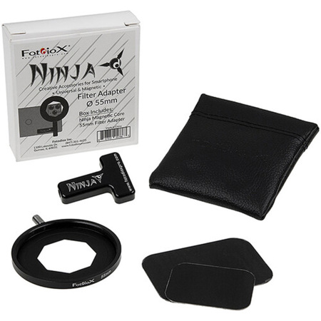 Fotodiox Ninja 55mm Magnetic Filter Adapter Kit for Smartphones