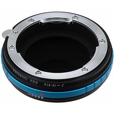 Fotodiox Mount Adapter for Nikon G Mount Lens to C-Mount Cine & CCTV Camera