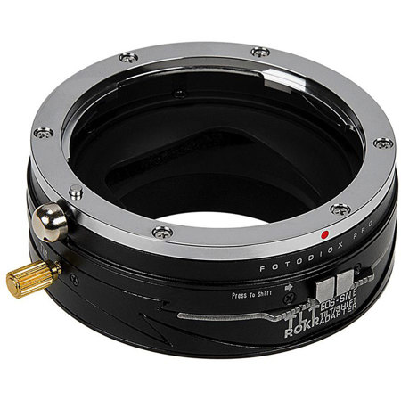 Fotodiox Pro TLT ROKR Mount for Canon EOS EF/EF-S Lenses to Sony E-mount Cameras