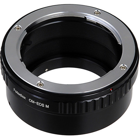 Fotodiox Lens Mount Adapter for Olympus Zuiko 35mm SLR Lens to Canon EF-M Camera