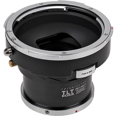 Fotodiox Pro TLT ROKR Tilt/Shift Lens Adapter for Pentax 6x7 to Canon RF Mount