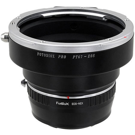 Fotodiox Pro Lens Mount Adapter, P67/PK67 Mount SLR Lens to Sony Alpha E Camera
