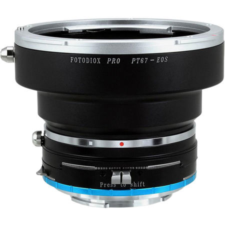 Fotodiox Pro Shift Adattatore Obiettivo Pentax 6x7 P67 Fotodiox Pro Shift Adattatore Obiettivo Pentax 6x7 P67