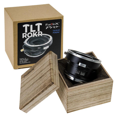 Fotodiox Pro TLT ROKR Tilt/Shift Adapter, Pentax P67/PK67 Lens to Fuji G Camera