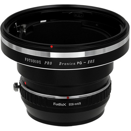 Fotodiox Pro Lens Mount Adapter, Bronica GS-1 (PG) Lenses to MFT, M4/3 Camera