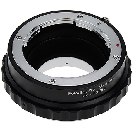 Fotodiox DLX Series Pentax K Mount (PK) SLR Lens to Fujifilm X-Series Mirrorless Camera Body Stretch Mount Adapter with Macro Focusing Helicoid and Magnetic Drop-In Filters