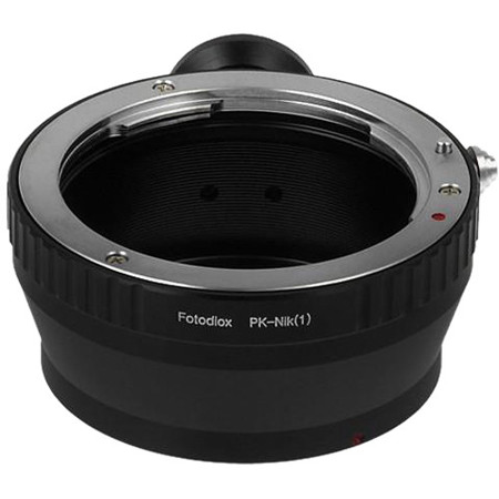 Fotodiox Lens Mount Adapter for Pentax K (PK) Lens to Nikon 1-Series Camera