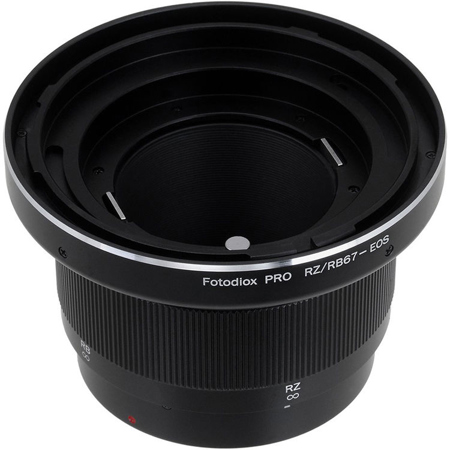 Fotodiox Pro Mount Adapter for Pentax 67 Lens to Canon EOS EF-Mount Camera, No Dandelion Focus Confirmation Chip