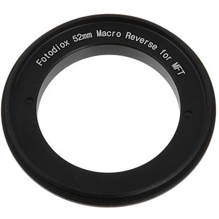 Fotodiox Macro Reverse Ring - 43mm Filter Thread To MFT Mount Adapter For Macro Photography