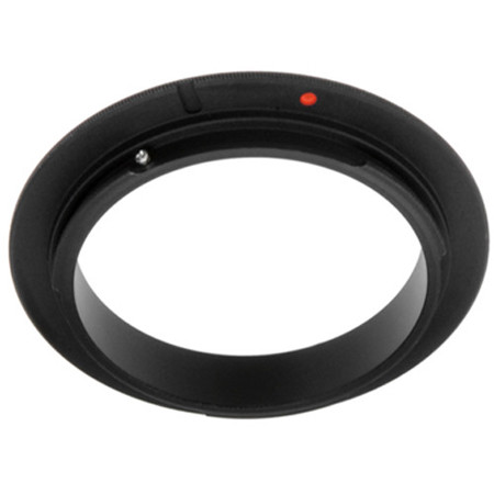 Fotodiox 58mm Filter Thread Macro Reverse Mount Adapter Ring for Canon EF, EF-S
