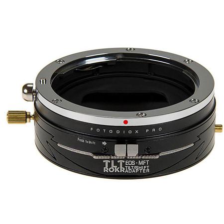 Fotodiox Pro TLT ROKR Tilt/Shift Adapter, Canon EF/EF-S Lens to MFT, M4/3 Camera