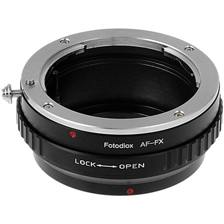 Fotodiox Lens Adapter, Sony Alpha A-Mount & Minolta AF Lens to Fuji X Camera