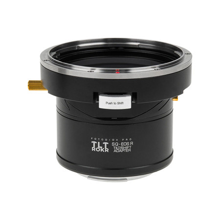 Fotodiox Pro TLT ROKR - Tilt / Shift Lens Mount Adapter Compatible with Bronica SQ Mount Lenses to f