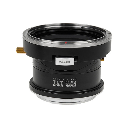 Fotodiox Pro TLT ROKR - Tilt / Shift Lens Mount Adapter Compatible with Bronica SQ Mount Lenses to f