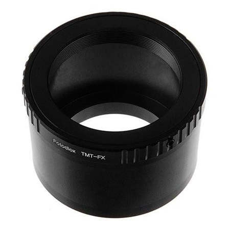 Fotodiox Lens Mount Adapter, T-Mount (T/T-2) Screw Lens to Fuji X-Series Camera