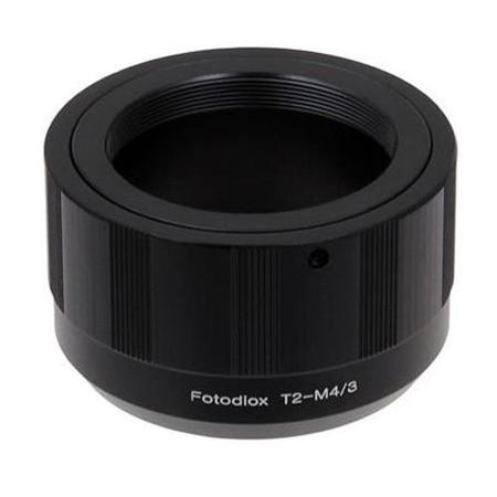 Fotodiox Lens Mount Adapter, T-Mount (T/T-2) Screw SLR Lens to MFT, M4/3 Camera