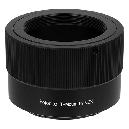 Fotodiox Lens Adapter, T-Mount (T/T-2) Screw Lens to Sony Alpha E-Mount Camera