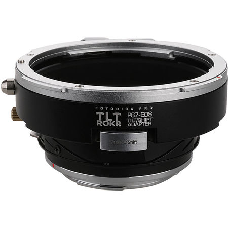 Fotodiox Pro TLT ROKR Lens Adapter, P67/PK67 SLR Lense to Canon EF, EF-S Camera