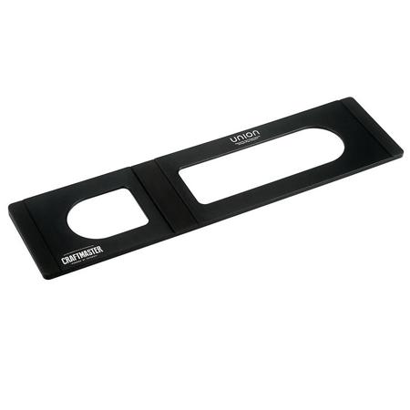 Fotodiox CraftMaster Union Tray for Apple Magic Keyboard/Trackpad 2, Black