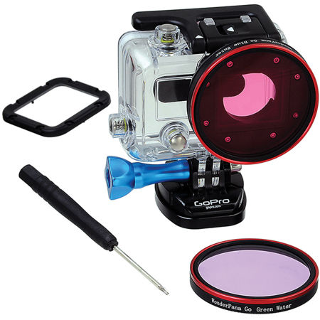 Fotodiox GoTough WonderPana Go Underwater Kit for GoPro HERO3 Housing Case