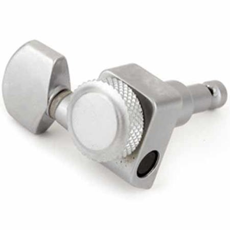 Fender Locking Tuner for Electric Guitar, Low D, A and E Keyes, Satin Chrome