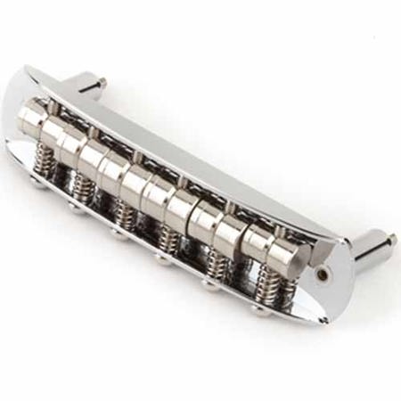 Fender Bridge Assembly for Classic Series '65 Mustang and Jag-Stang Electric Guitar, Chrome