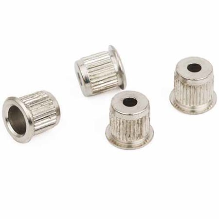 Fender String Ferrule for American Deluxe, Standard and American Series Bass Guitars ('98-Present), 4 Pack, Nickel