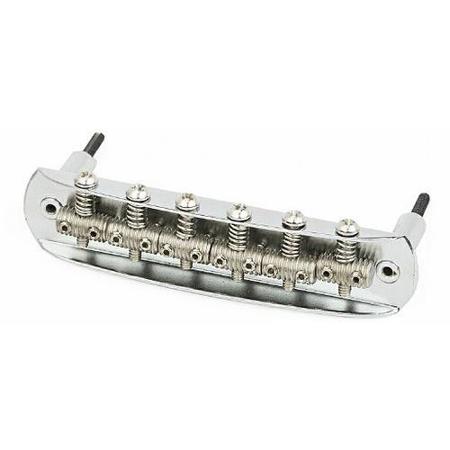 Fender Bridge Assembly for American Vintage Jaguar and Jazzmaster Guitars ('99-'12), Nickel