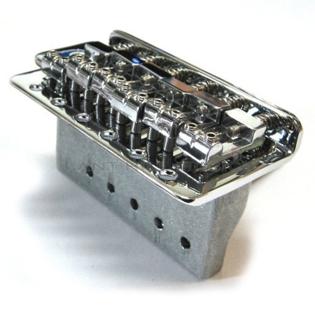 Fender Bridge Assembly, Squier Standard Strat, Chrome