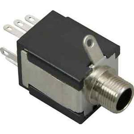 Fender Output Jack with Battery Switching Pin for Nashville Power Telecaster and Deluxe Power Stratocaster Electric Guitar