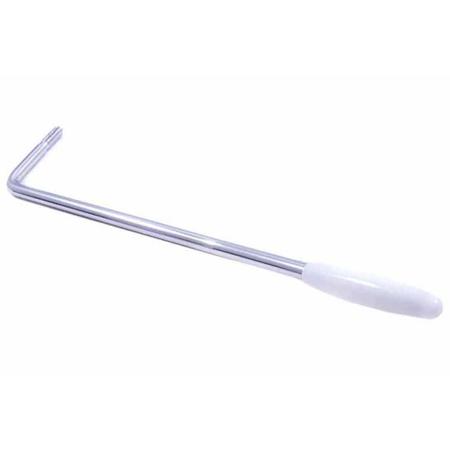 Fender Tremolo Arm for Squier Affinity Series Stratocaster Guitars ('05-Present), Chrome with White Tip